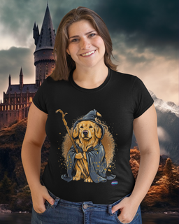 Camiseta Plus Size Golden Wizard
