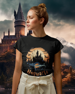 Camiseta Baby Look Hogwarts