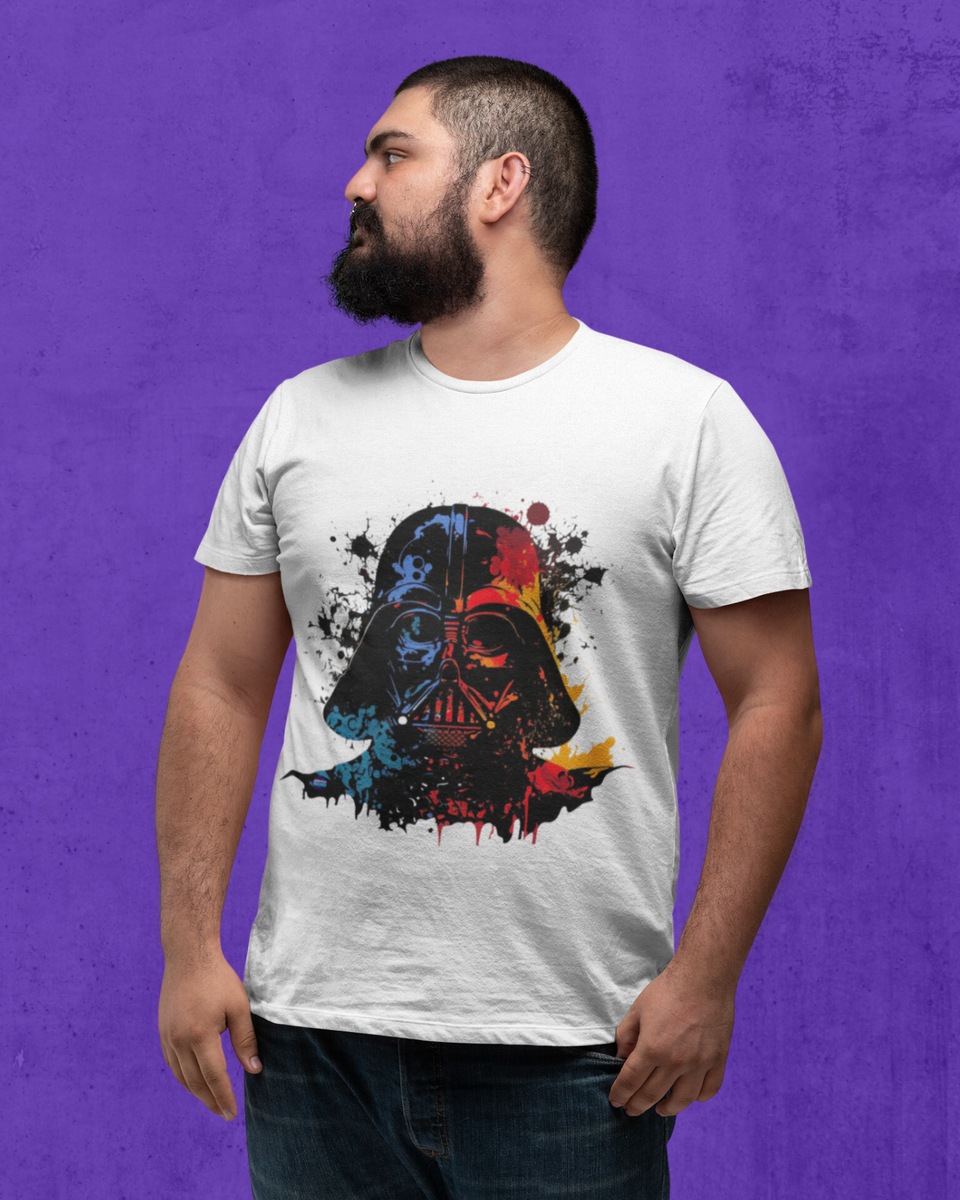 Nome do produto: Camiseta Plus Size Darth Vader