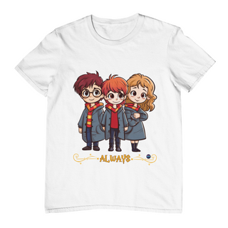 Nome do produtoCamiseta Plus Size Harry, Ron e Hermione