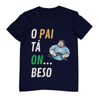 Nome do produtoCamiseta Plus Size O Pai tá on... beso