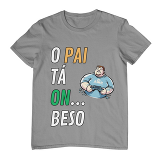 Nome do produtoCamiseta Plus Size O Pai tá on... beso