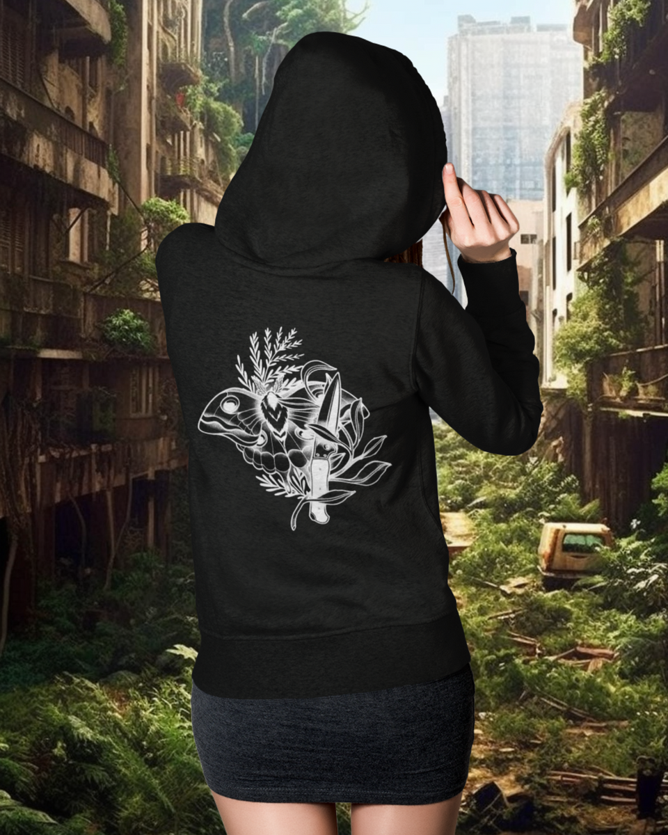 Nome do produto: Moletom Zipper The Last of Us Mariposa