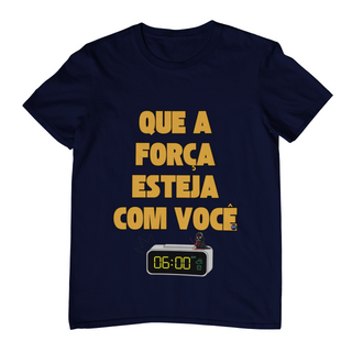 Nome do produtoCamiseta Plus Size Que A força (para acordar) esteja com você