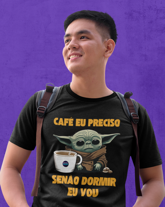 Camiseta Café eu preciso