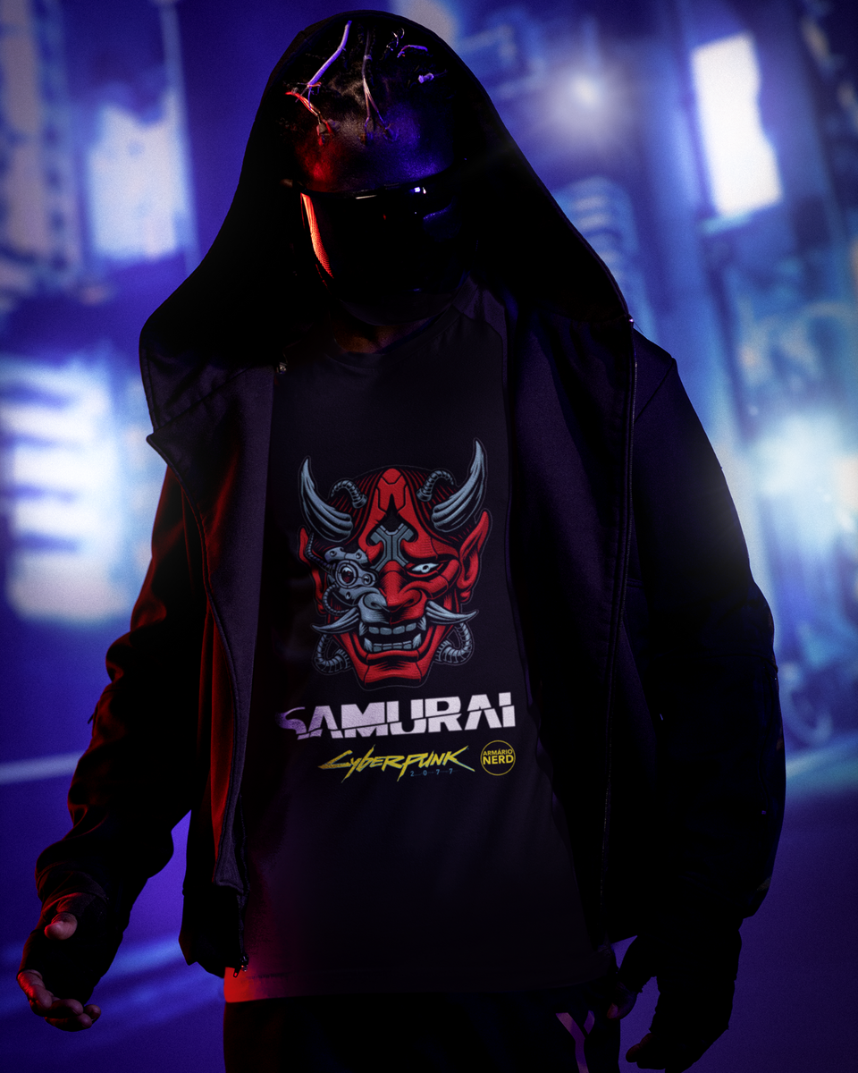Nome do produto: Camiseta Samurai Cyberpunk 2077