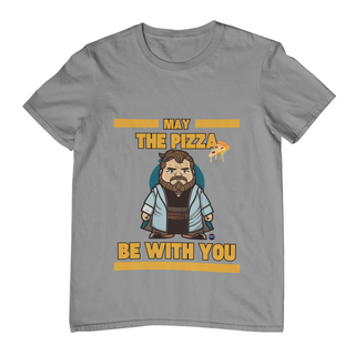 Nome do produtoCamiseta Plus Size May The Pizza Be With You