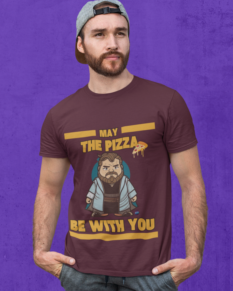 Nome do produto: Camiseta May the pizza be with you