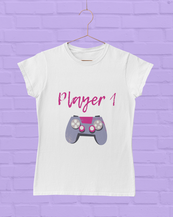 Camiseta Feminina Player 1 