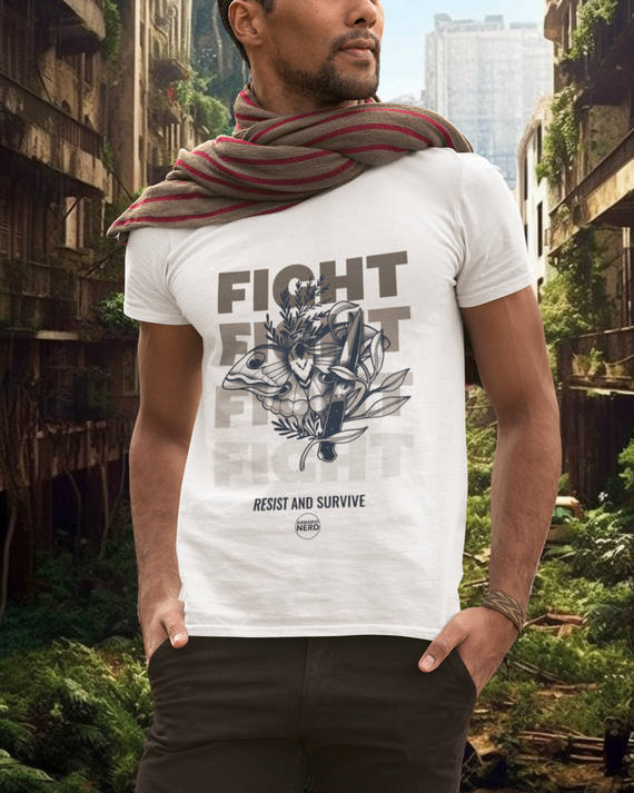 Camiseta The Last of Us Fight Resist and Survive