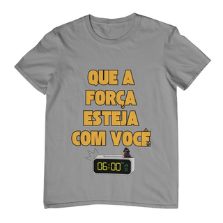 Nome do produtoCamiseta Plus Size Que A força (para acordar) esteja com você