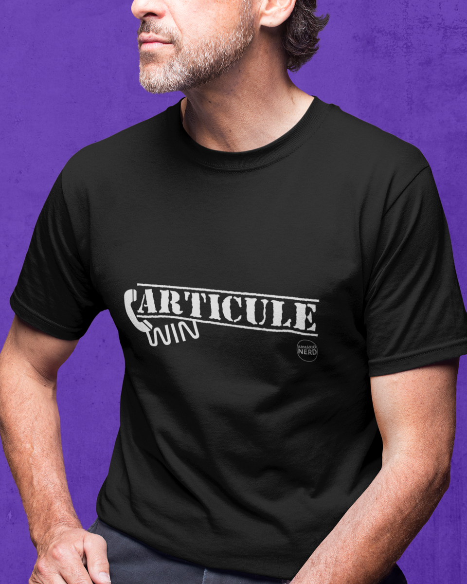 Nome do produto: Camiseta Articule Cores Escuras