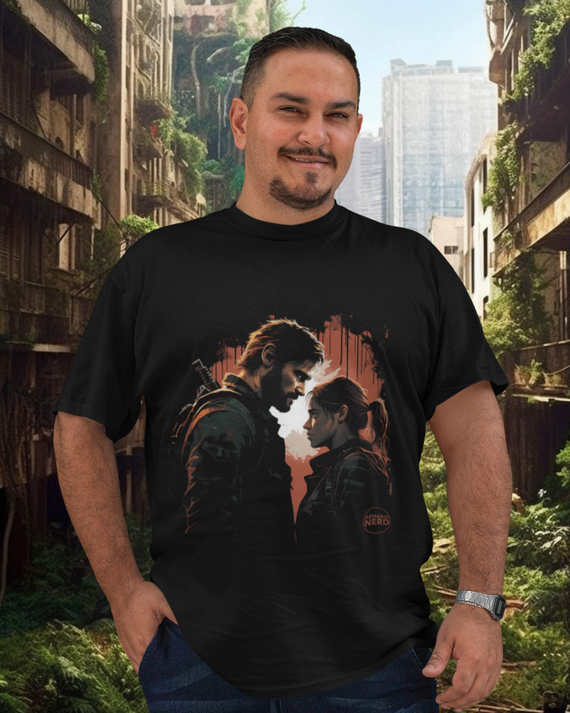 Camiseta Plus Size The Last of Us Pai e Filha