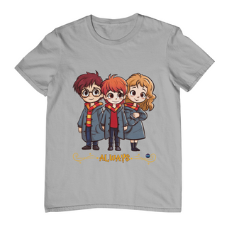 Nome do produtoCamiseta Plus Size Harry, Ron e Hermione