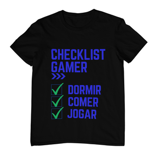 Nome do produtoCamiseta Checklist Gamer
