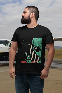 Nome do produtoT-Shirt Plus Size Extraterrestre