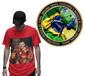 T-Shirt Classic Chiquinho Original Homem de Ferro Brasileiro