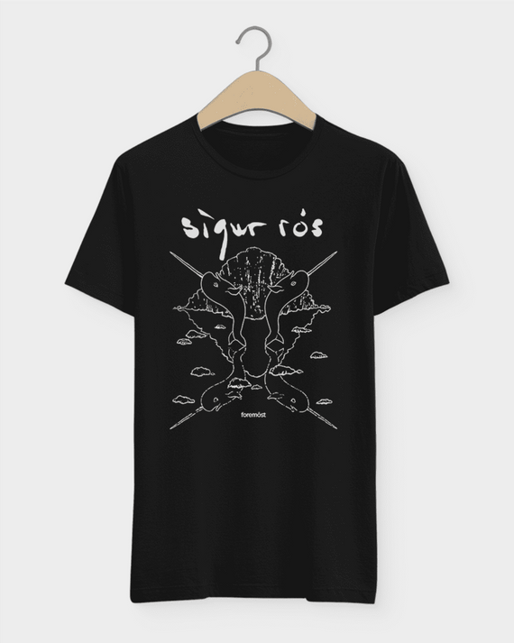 Camiseta Sigur Rós  Hoppípolla Takk Post Rock