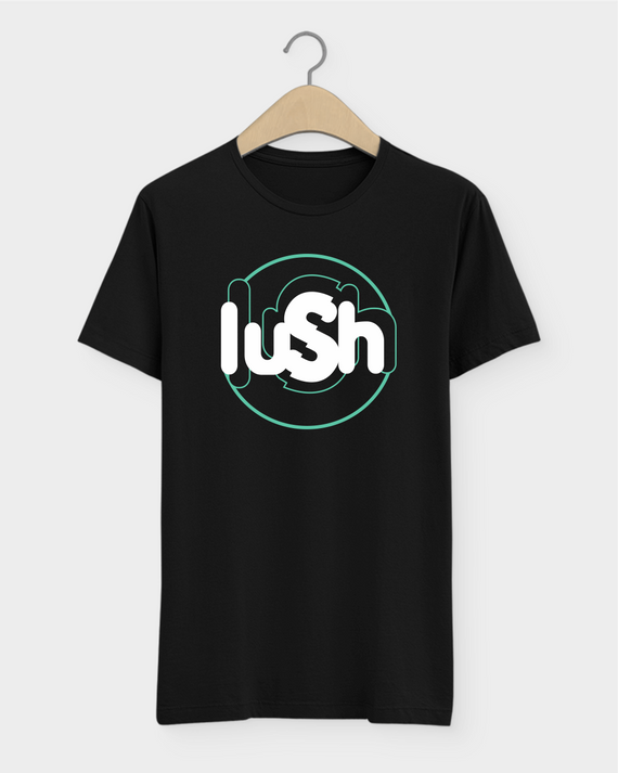 Camiseta Lush Nothing Natural shoegaze anos 90.