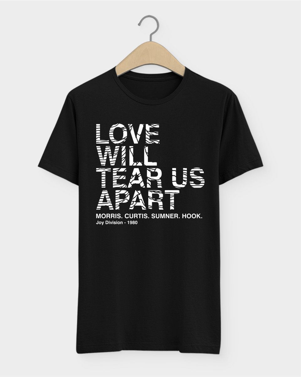 Nome do produto: Camiseta Joy Division Love Will Tear Us Apart  Post Punk