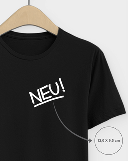 Nome do produtoCamiseta NEU! Logo Clássica Krautrock