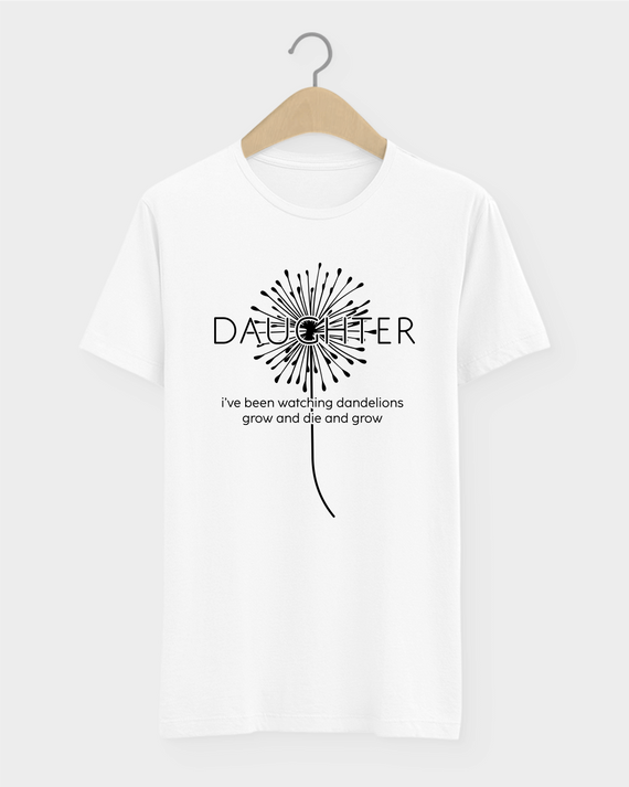 Camiseta Daughter Dandelion Indie Rock