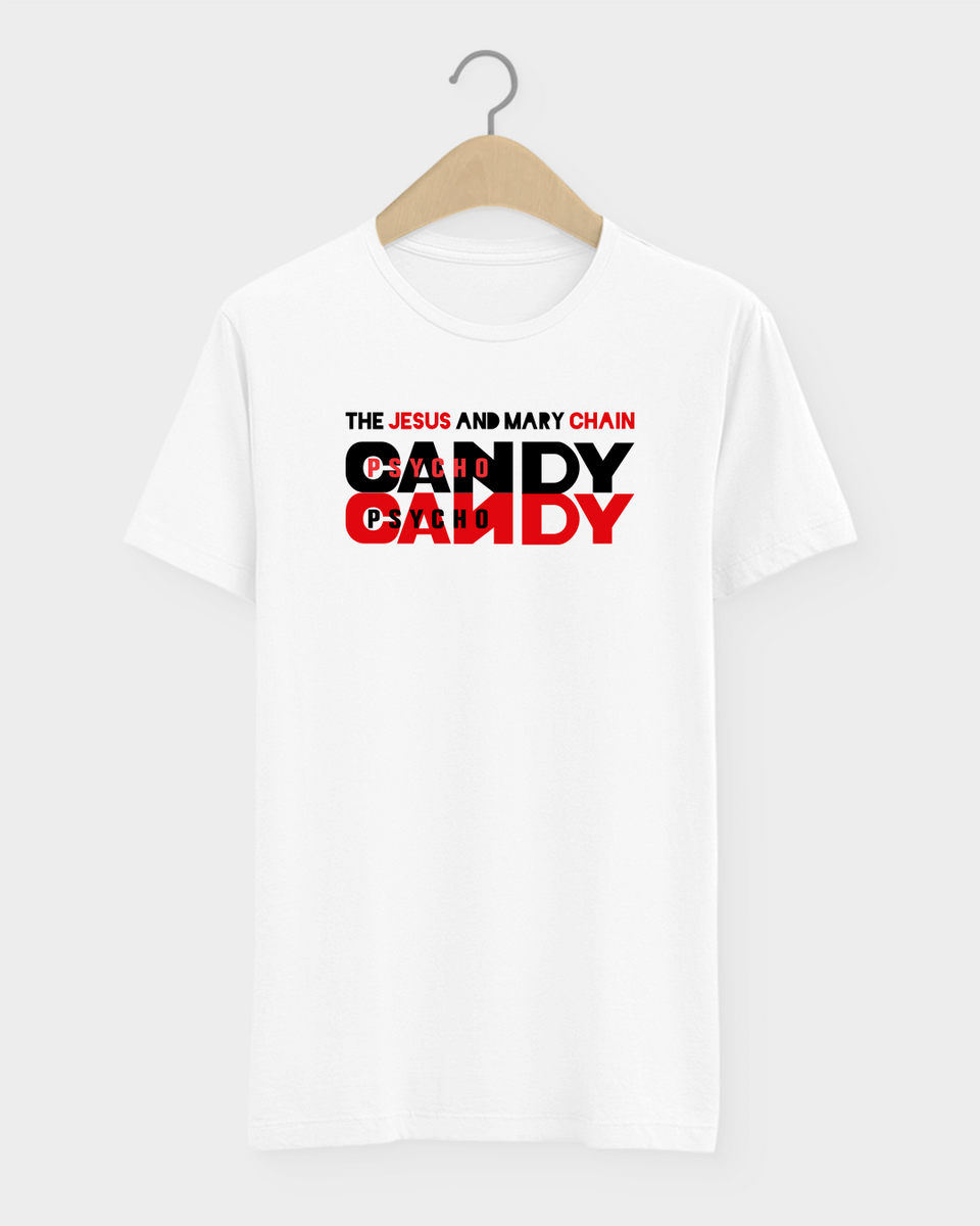 Nome do produto: Camiseta The Jesus and Mary Chain Psychocandy  Shoegaze