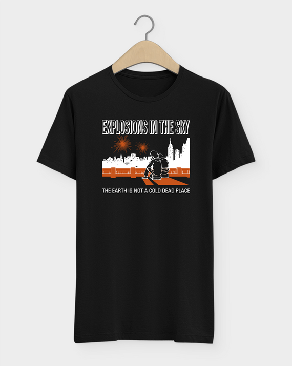 Camiseta  Explosions In The Sky  The Earth Is Not A Cold Dead Place Post Rock