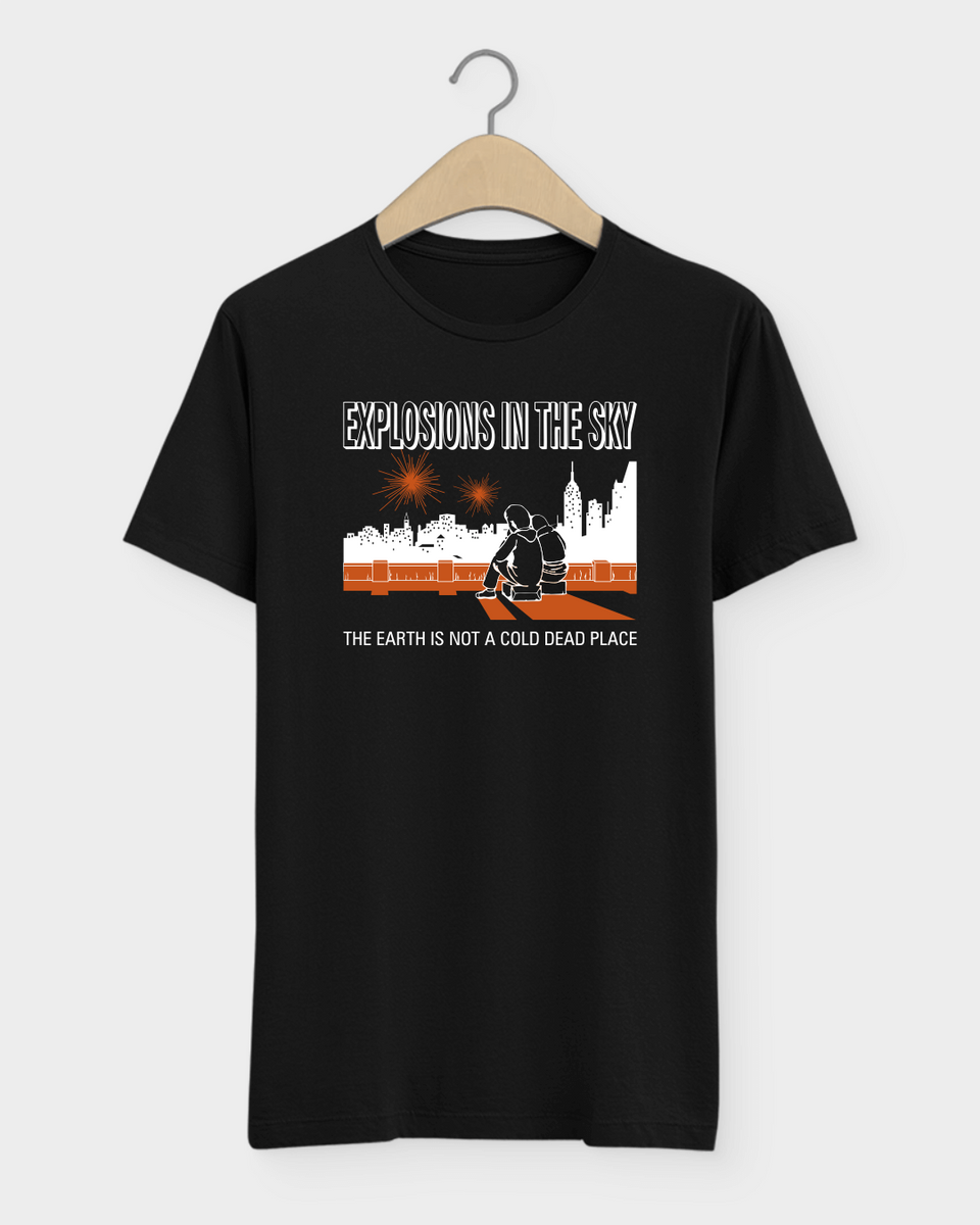 Nome do produto: Camiseta  Explosions In The Sky  The Earth Is Not A Cold Dead Place Post Rock