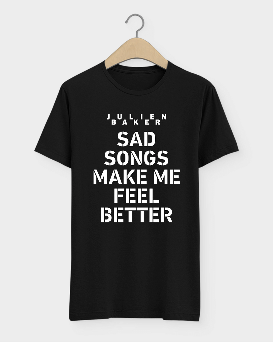 Nome do produto: Camiseta Julien Baker Sad Songs Indie Rock