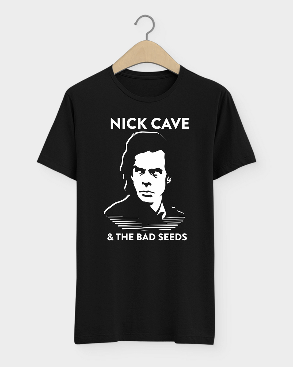 Nome do produto: Camiseta  Nick Cave & The Bad Seeds  The Boatman\'s Call