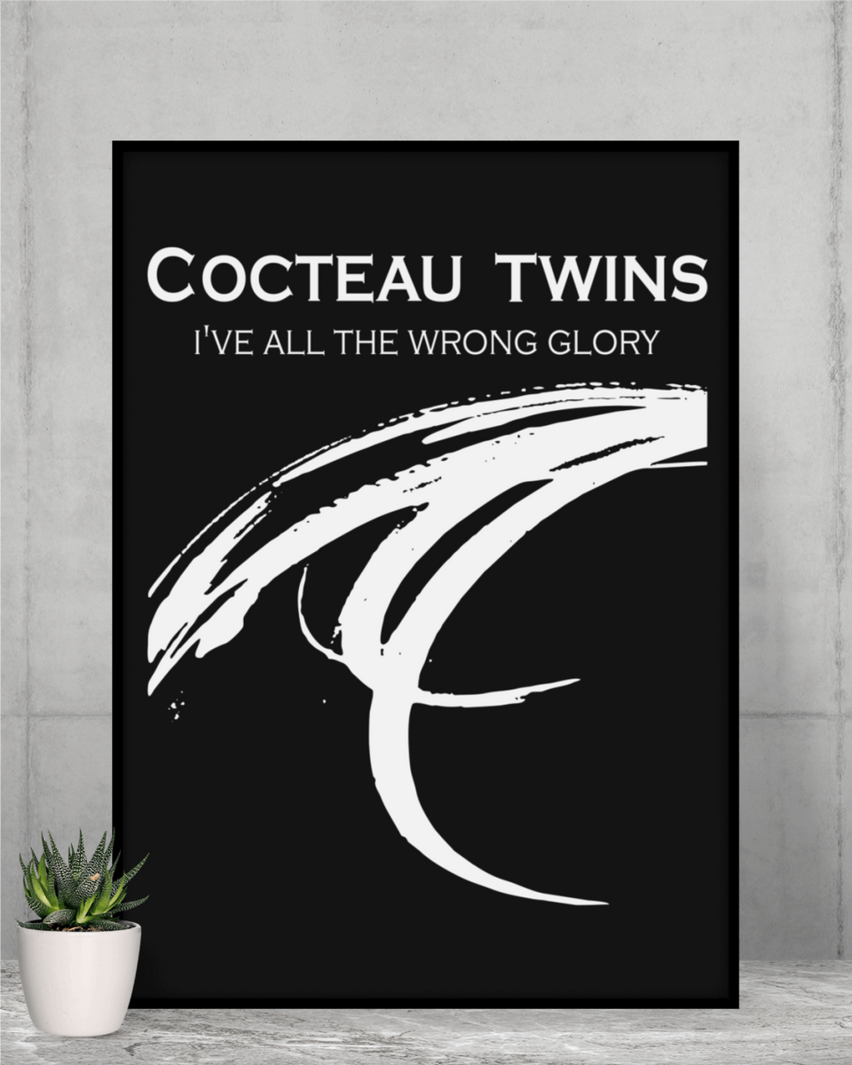 Nome do produto: Poster A2  Cocteau Twins  Heaven or Las Vegas Dream Pop 