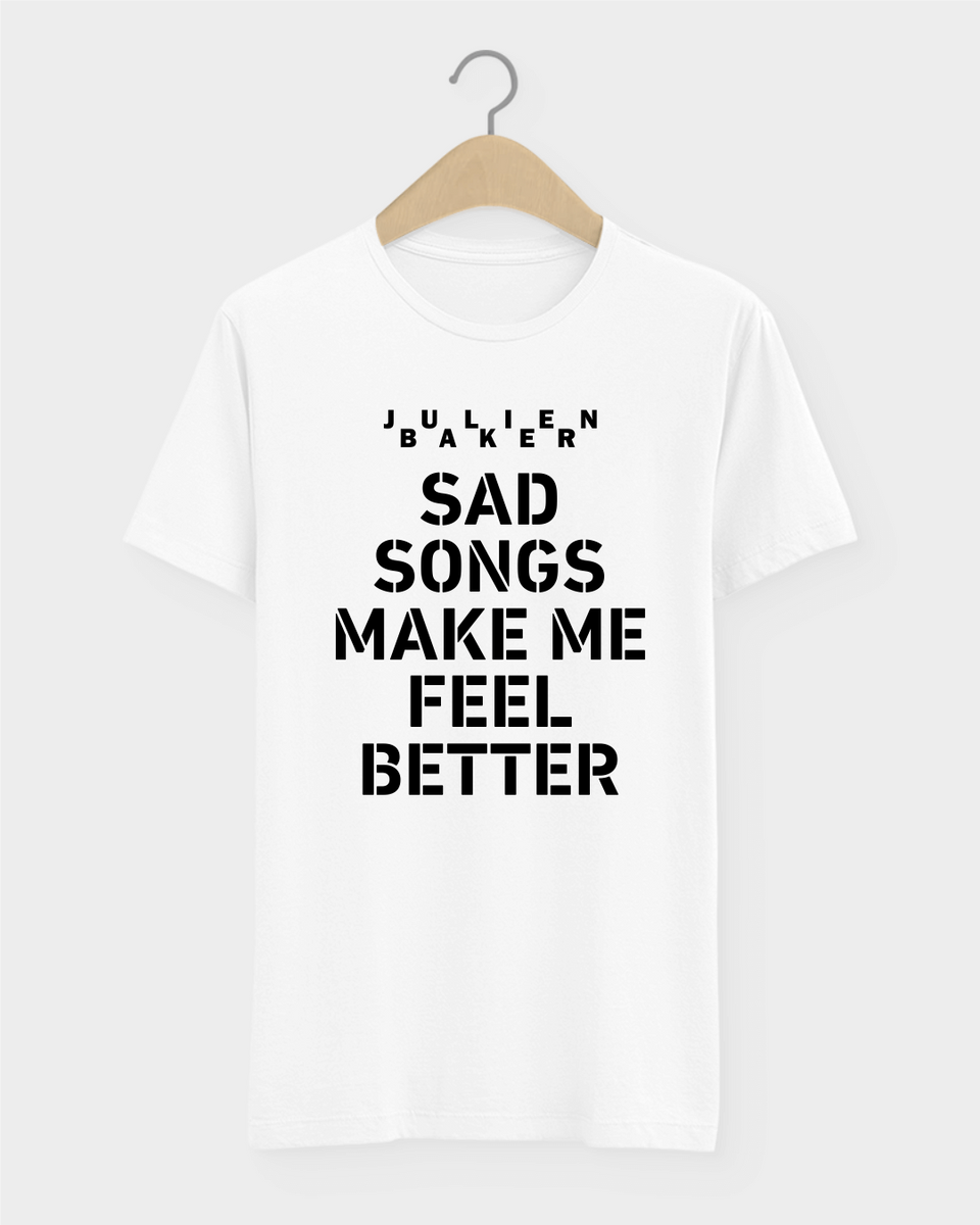 Nome do produto: Camiseta Julien Baker Sad Songs Indie Rock