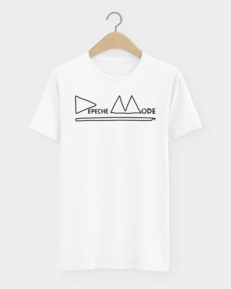 Nome do produto: Camiseta  Depeche Mode Anos 80