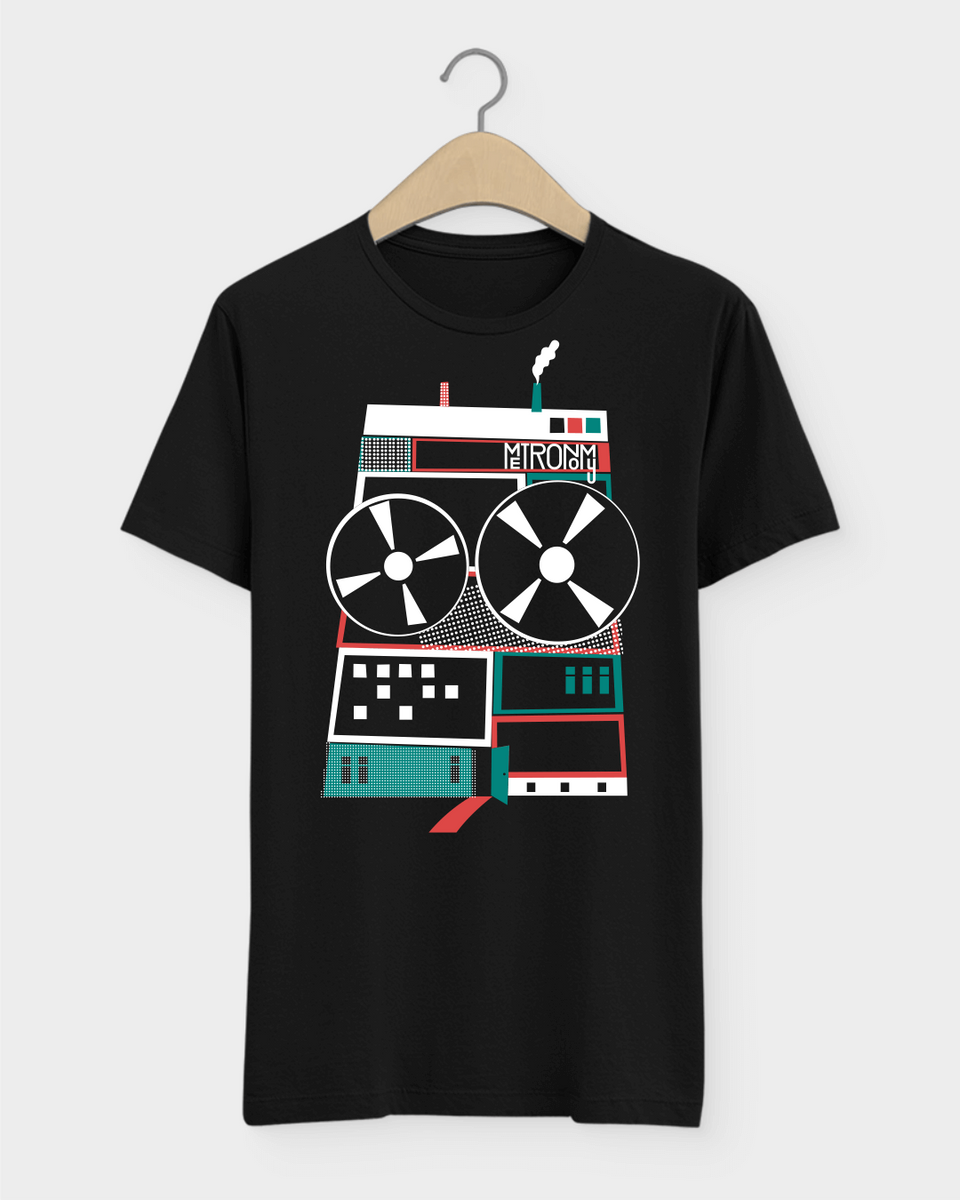 Nome do produto: Camiseta Metronomy Electropop