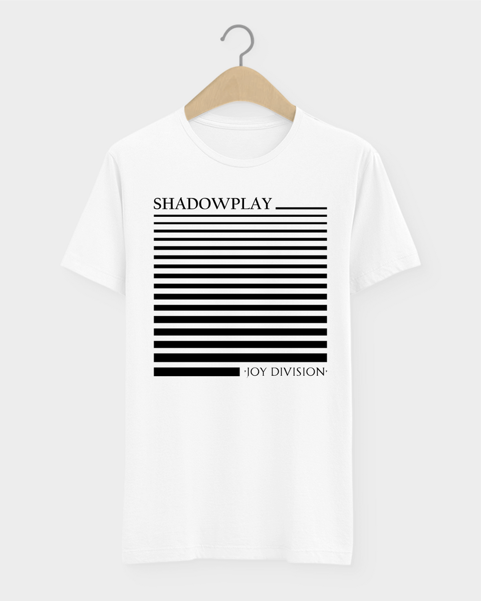 Nome do produto: Camiseta Joy Division Shadowplay Post Punk