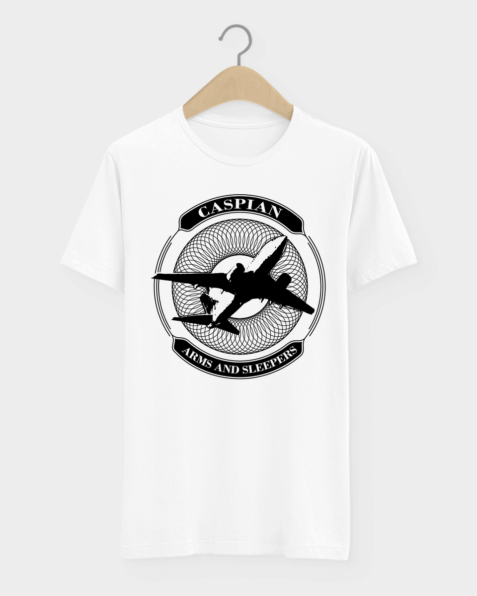 Nome do produto: Camiseta Caspian  Arms And Sleepers Tour Post Rock