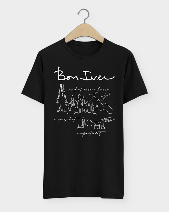 Camiseta  Bon Iver Holocene 