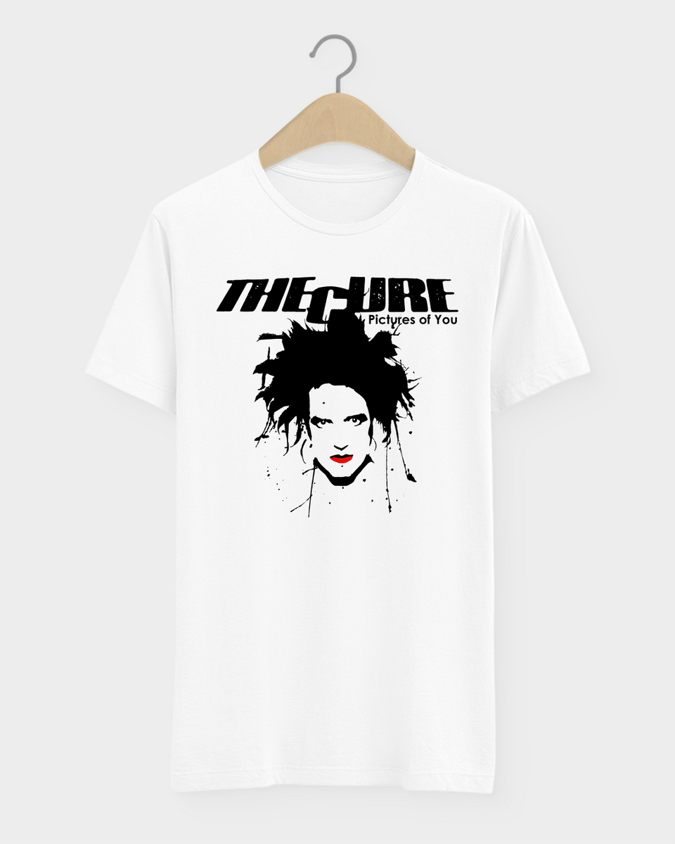 Nome do produto: Camiseta The Cure Pictures Of You Post Punk