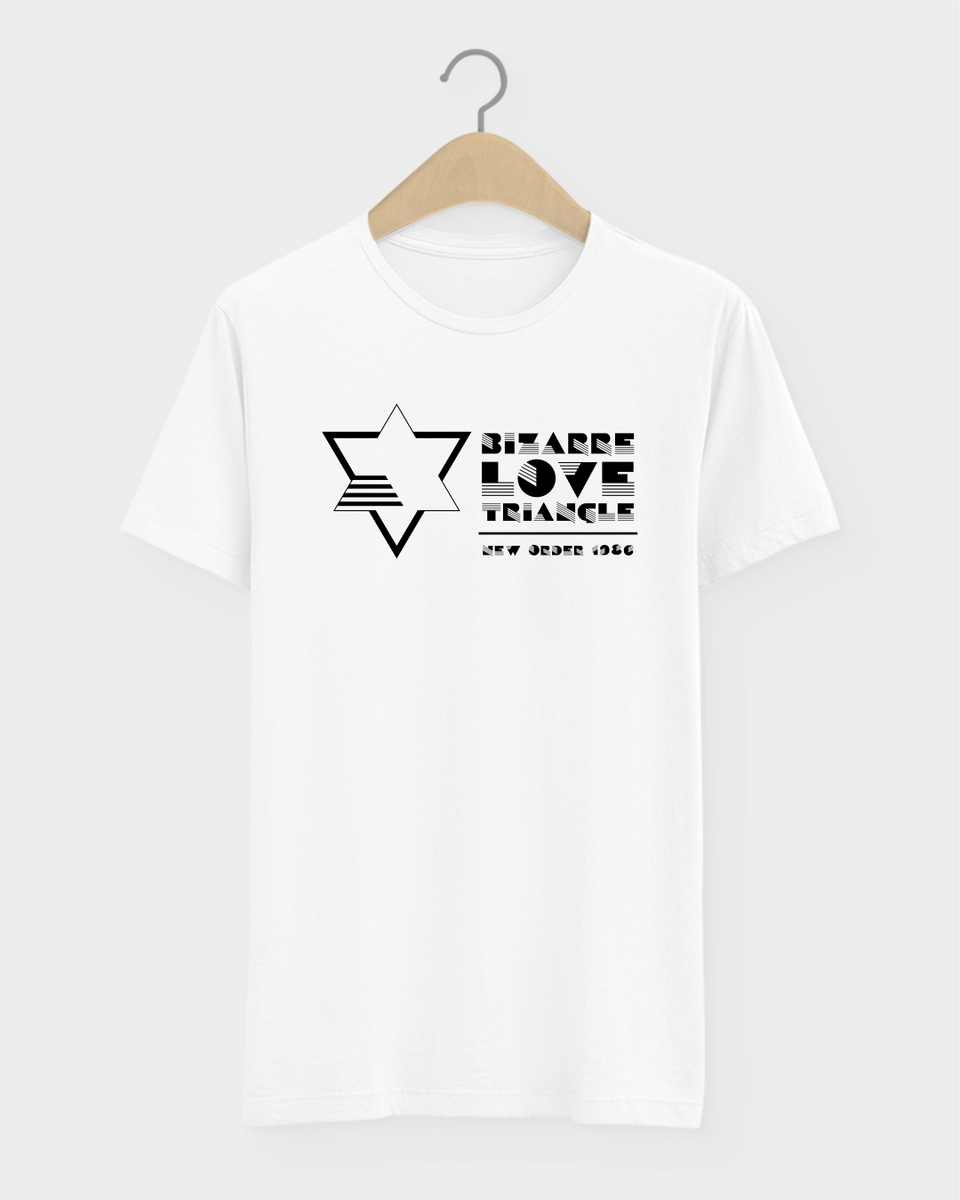 Nome do produto: Camiseta New Order Bizarre Love Triangle