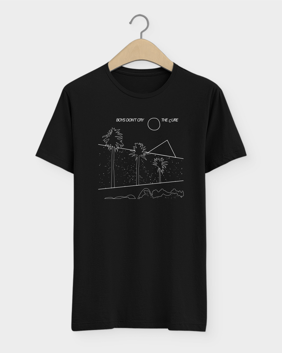 Nome do produto: Camiseta The Cure Boys Don\'t Cry Post Punk