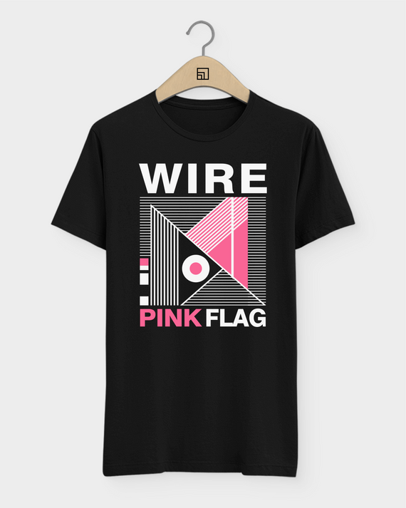 Camiseta  Wire  Pink Flag