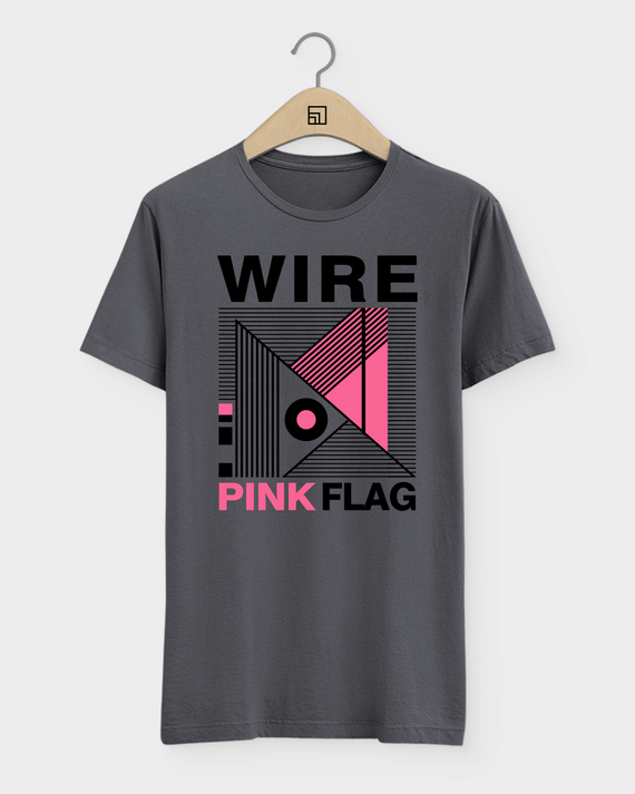 Camiseta  Wire  Pink Flag