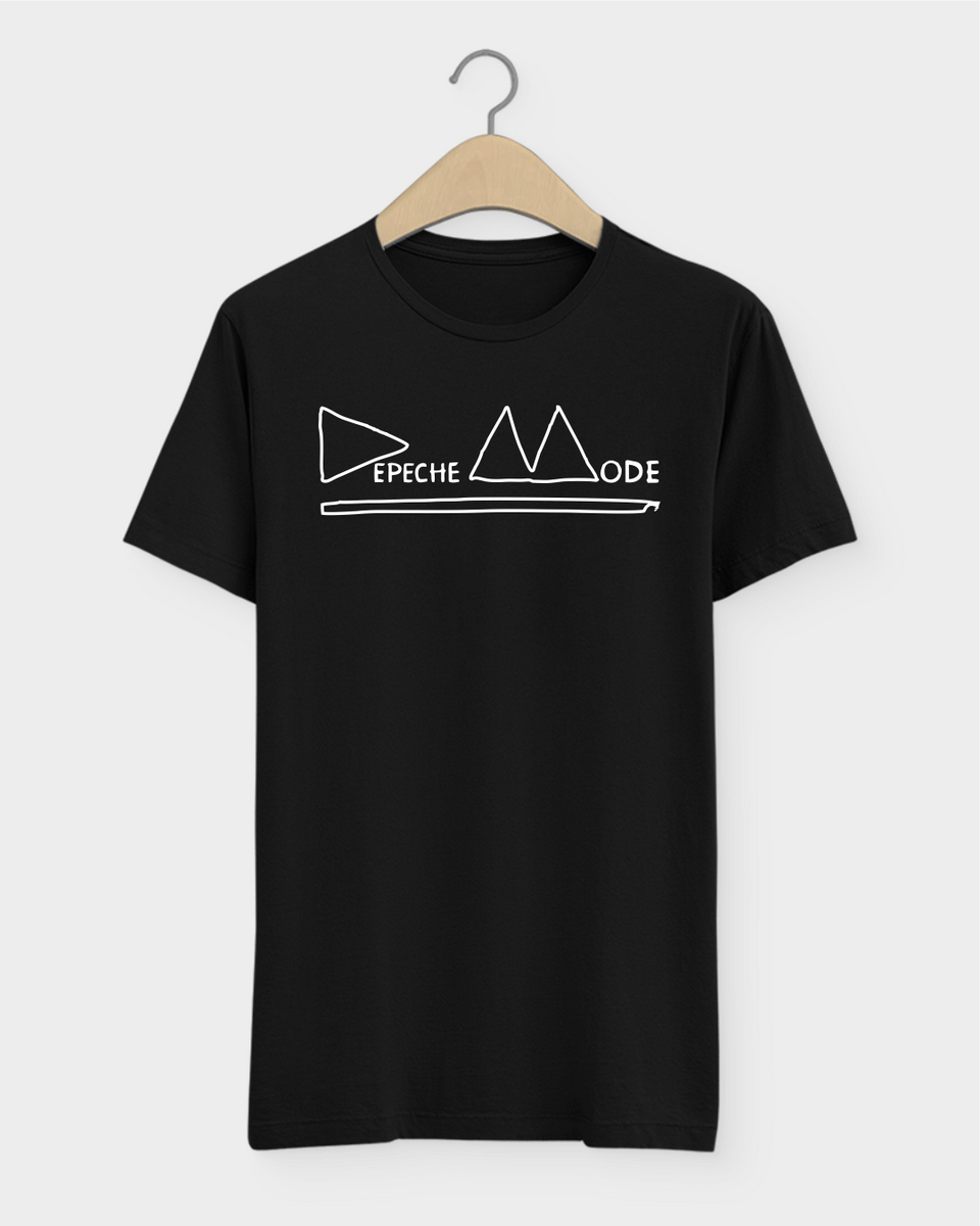 Nome do produto: Camiseta  Depeche Mode Anos 80