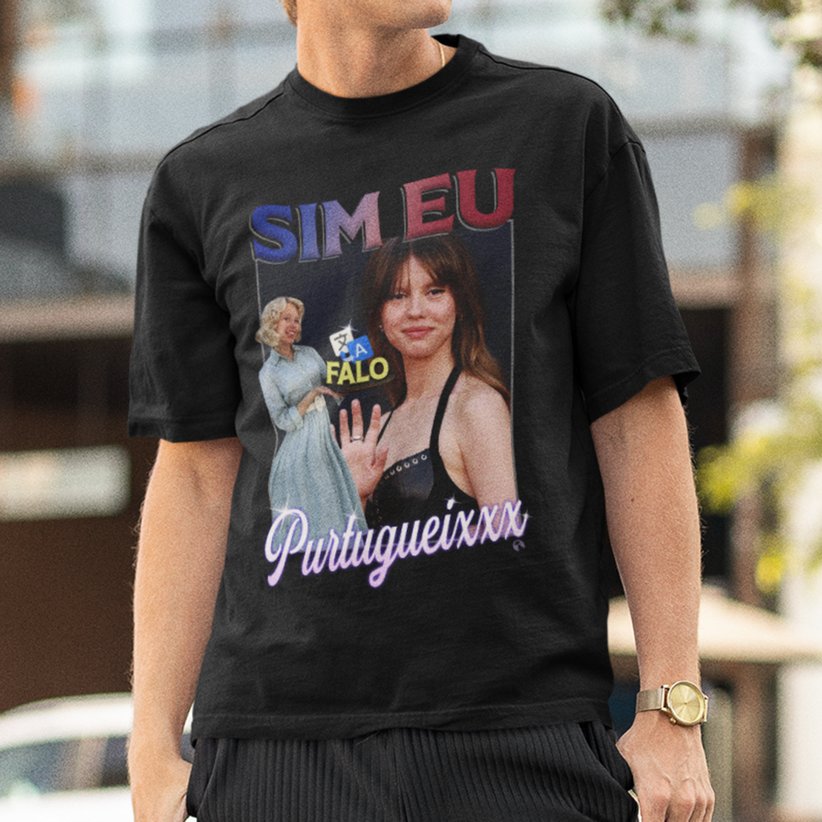 Nome do produto: Sim eu falo purtugueixxx - Mia Goth