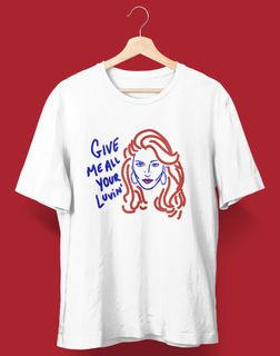 Camiseta Desenho Give Me All Your Luvin (Madonna)