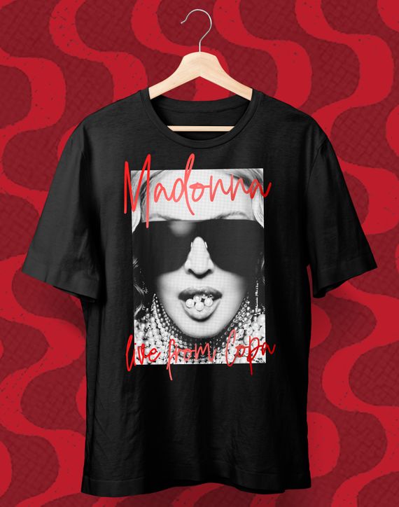 Camiseta Madonna Live from Copa