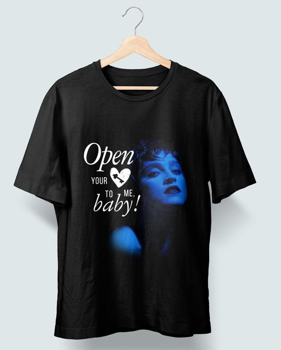 Camiseta Open your heart (Madonna)