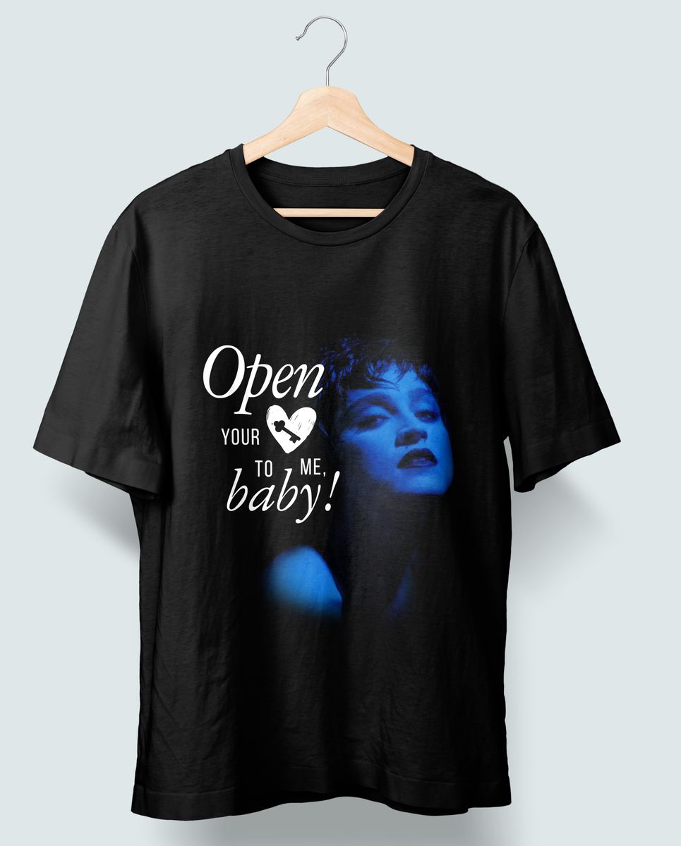 Nome do produto: Camiseta Open your heart (Madonna)