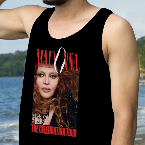 Camiseta Regata Madonna (Celebration tour)